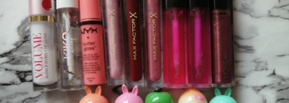 Моя коллекция бюджетных блесков для губ