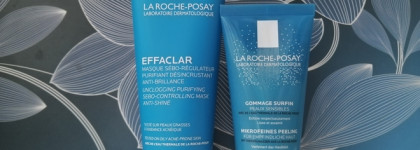 Очищение с La Roche-Posay, маска и скраб