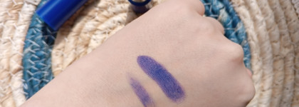 Палитра месяца. Синяя помада Kiko Milano Active Fluo Neon Lipstick №03 Vigorous Blue