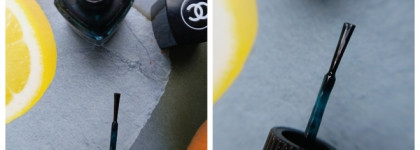 Старенькое из люкса. Chanel Le Vernis Nail Colour в оттенке №679 Vert Obscur