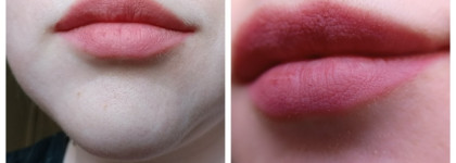 Divage Matte Cloud Liquid Lipstick №01 Peach Divine и №07 Bare Berry