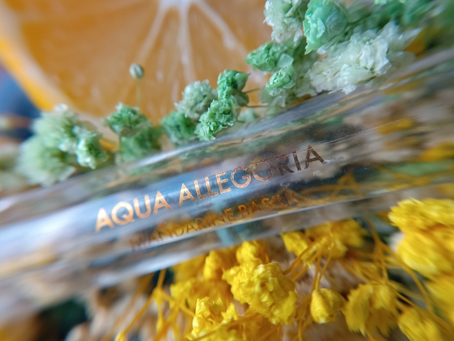 Нота цитрус. Guerlain Aqua Allegoria Mandarine Basilic