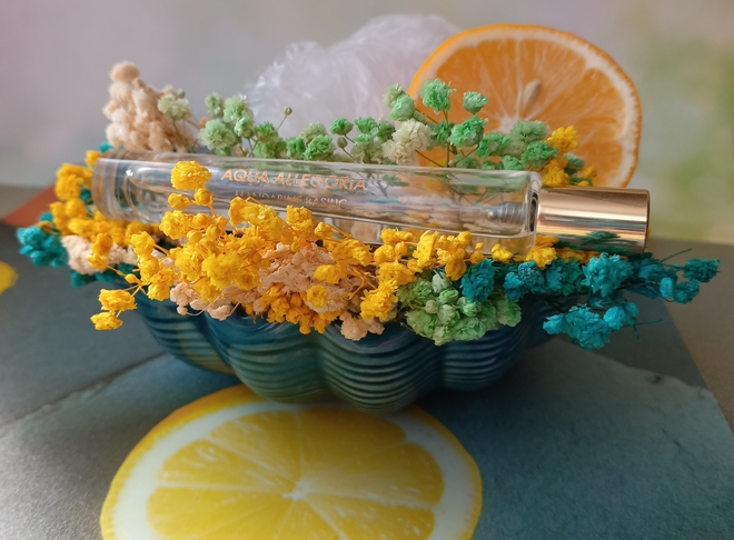 Нота цитрус. Guerlain Aqua Allegoria Mandarine Basilic
