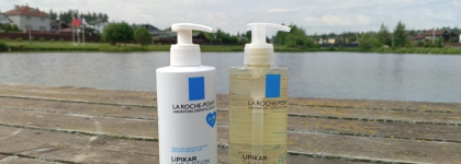 La Roche-Posay масло для душа и лосьон для тела