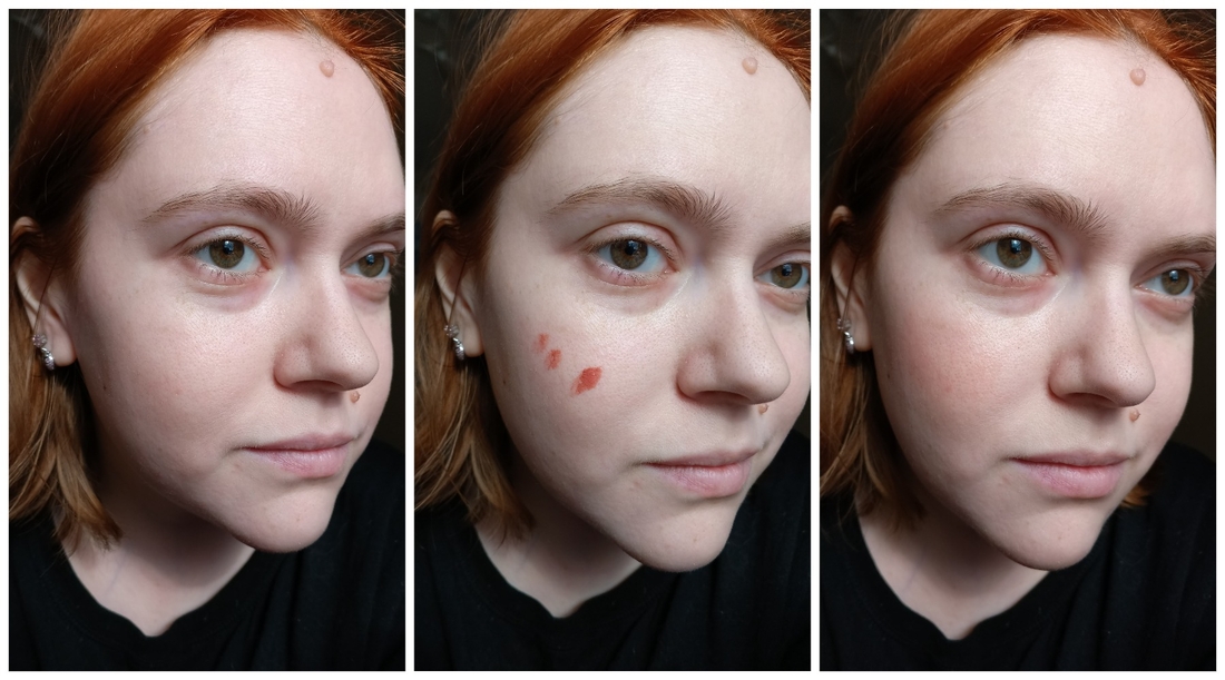 свотчи на лице Nars Afterglow Liquid Blush Жидкие румяна в оттенке Dolce Vita