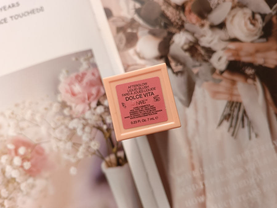 Nars Afterglow Liquid Blush Жидкие румяна в оттенке Dolce Vita