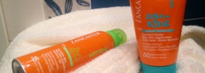 Lancaster sun protect program - Invisible Spray Sport Activ Spf15 & Kids comfort cream Spf50