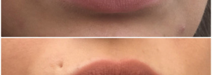 Теперь один из любимчиков карандашик для губ от Eva Mosaic Make Up Lips в кофейно-розовом оттенке