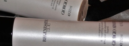 Мой уход от Giorgio Armani 1) Regenessence 3.R Pre-regenerative & retexturizing lotion  2)Regenessence 3.R Pre-regenerative & smoothing emulsion