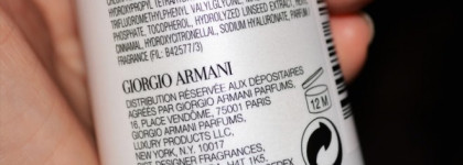 Мой уход от Giorgio Armani 1) Regenessence 3.R Pre-regenerative & retexturizing lotion  2)Regenessence 3.R Pre-regenerative & smoothing emulsion