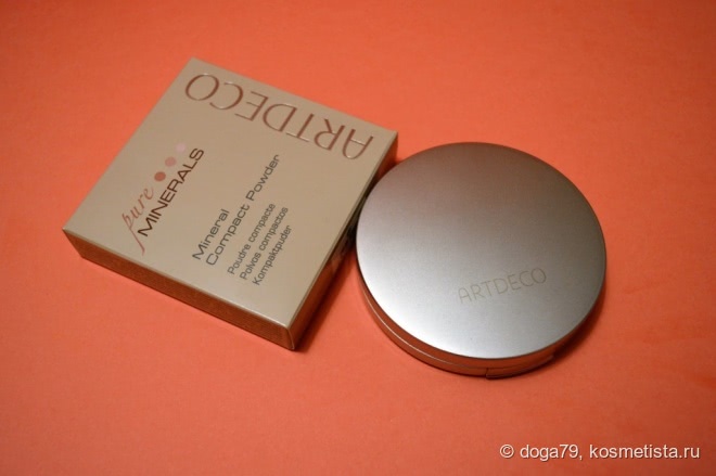 ArtDeco pure minerals mineral compact powder #25 Sun Beige или как я импровизирую