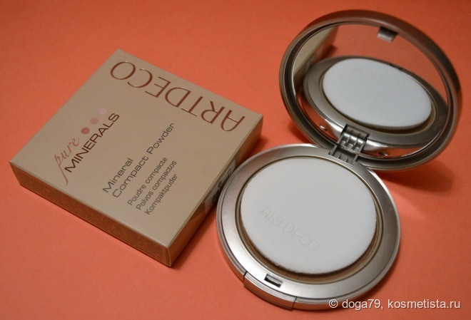 ArtDeco pure minerals mineral compact powder #25 Sun Beige или как я импровизирую