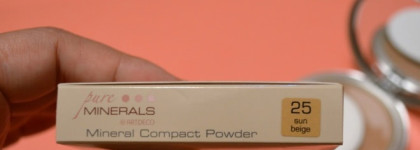 ArtDeco pure minerals mineral compact powder #25 Sun Beige или как я импровизирую