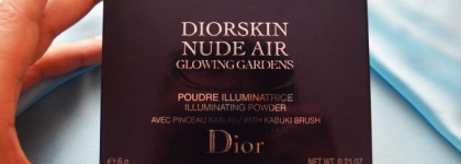 Dior Glowing Gardens Collection Spring 2016 - Пудра-хайлайтер Diorskin Nude Air Compact Powder #001 Glowing Pink — светящийся розовый нюд