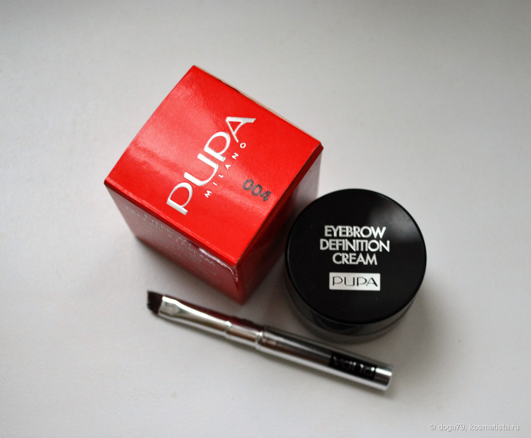 Pupa eyebrow definition cream крем для бровей 004 dark chocolate