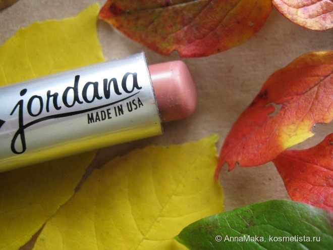 Осенний нюд. Губная помада Jordana 082 Natural