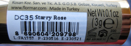 Помада Flormar Deluxe Cashmere Stulo Lipstick DC35 Starry Rose