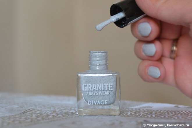 Необработанный гранит, говорите? Divage Granite 7 days wear 01