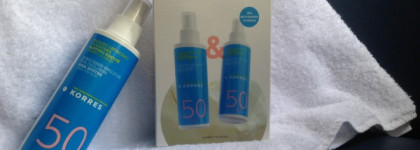 Греческая защита от солнца  - для детей и не только - Korres Sunscreen emulsion 50Spf, shea butter