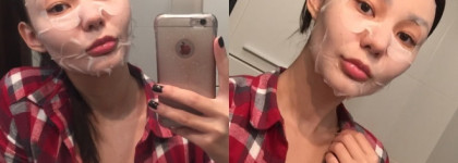 Восстановление кожи с Purederm Raspberry Collagen Mask