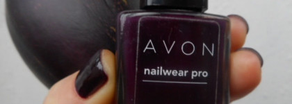 Все равно баклажан. Лак для ногтей Avon nailwear pro в оттенке Midnight Plum
