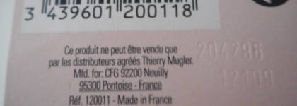 Такой спорный Womanity Thierry Mugler Eau Pour Elles.EDT