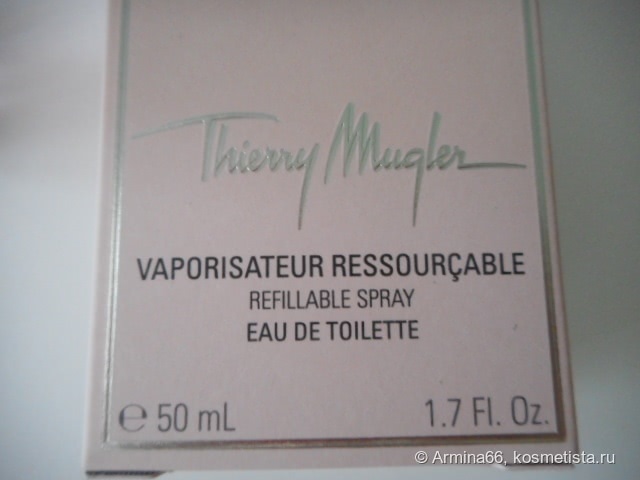 Такой спорный Womanity Thierry Mugler Eau Pour Elles.EDT