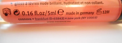 Бюджетный умница, блеск для губ Essence Xxxl nude lipgloss 03 "Taste the sweets"