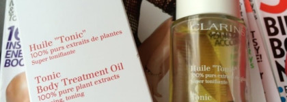 Моральные помощники  от Clarins и Bliss