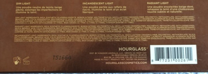 Палетка света Hourglass "Ambient" Lighting palette