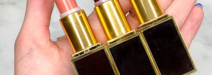 Трио помад Tom Ford: бордо, алый, нюд