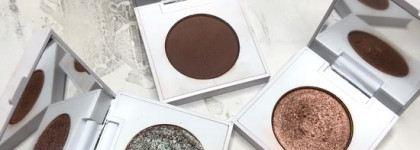 "Glass Bull", "Chic Happens", "High Strung" - Pressed Powder Shadow от Colourpop