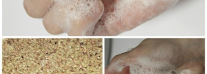 Красота темных волос с твердым шампунем от Lush Кофе и хна