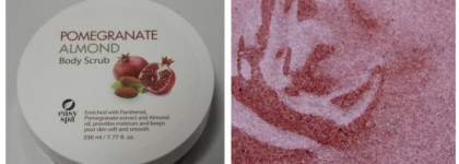 Handgum или варенье для тела. Скраб Easy SPA Pormegranate and almond Гранат и миндаль