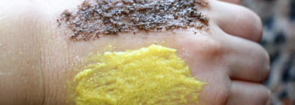 Знаменитые скрабы от Organic shop - Скраб для тела Бразильский кофе и Скраб для тела Кенийское манго