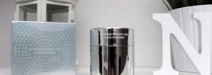 Пудра с вибрирующем спонжем M Prism Bright-on Auto Powder SPF 35/PA+++  02 оттенок