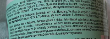 Маска и шампунь для волос от Kallos Moisturising shampoo \ hair mask with algae extract and olive oil Жуть