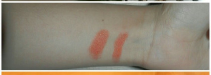 Оранжевое золото с Artdeco perfect colour lipstick #59