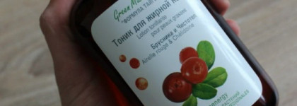 Green Mama "Формула Тайги" Тоник для жирной кожи Брусника и Чистотел