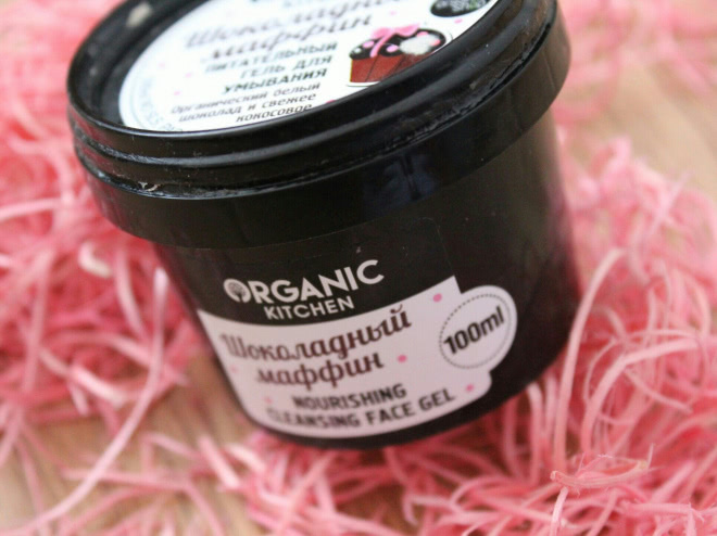 Organic shop Organic Kitchen Шоколадный маффин Питательный гель для умывания