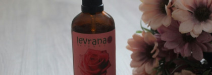 Levrana Natural Two-phase 100% Натуральное Двухфазное средство Роза для снятия макияжа