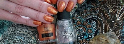 Отголоски лета с лаками TNL и Dance Legend