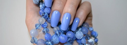 Васильковая синь с Golden Rose Rich Color Nail Lacquer #38