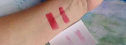 Мои красные губы с Deborah Rossetto Atomic Red в оттенке #05