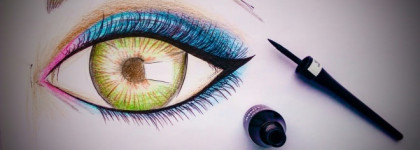 Кошачий глаз с подводкой Deborah Ultraliner Eyeliner в оттенке 01 Nero