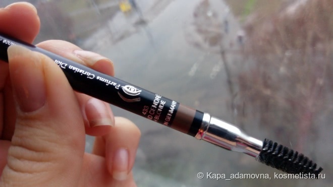 Соболиные брови с Dior Sourcils Poudre Powder Eyebrow Pencil в оттенке №433 Ash Blonde