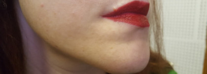 Новинка от NYX помада Turnt Up Lipstick  в оттенке  Burlesque Tuls 20, оставившая о себе неоднозначные впечатления