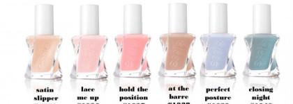 Весенняя коллекция гель лаков Essie Gel Couture Ballet Nudes Nail Collection Spring 2017