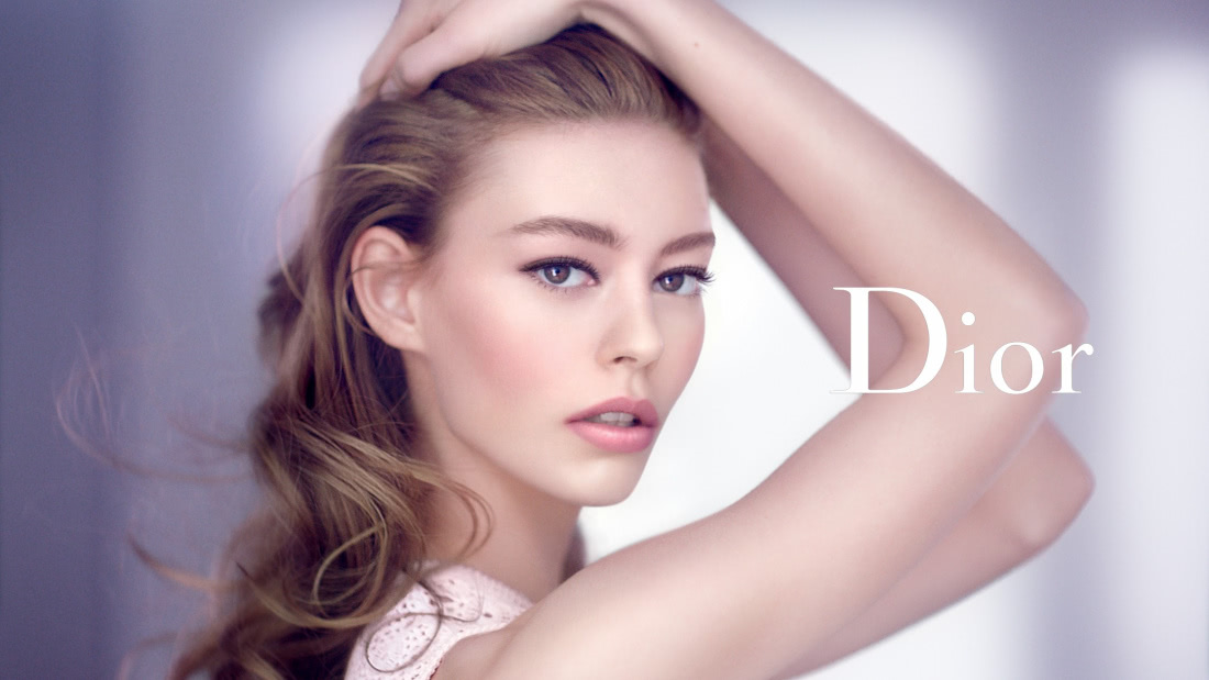 Dior коллекция весна 2017 макияж