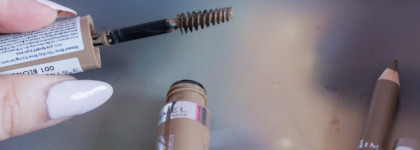 Rimmel Brow this way (brow styling gel & fibre pencil)